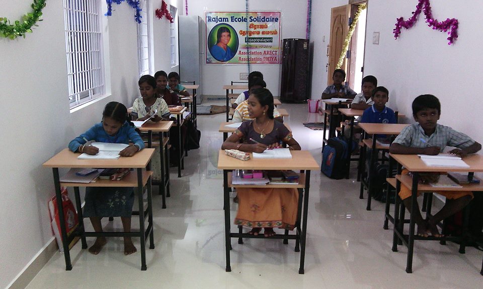 Ecole solidaire Rajam - Inde du Sud Rajagopalaperi - association Dhiya